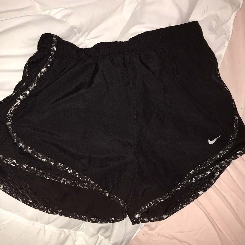 Nike athletic black shorts